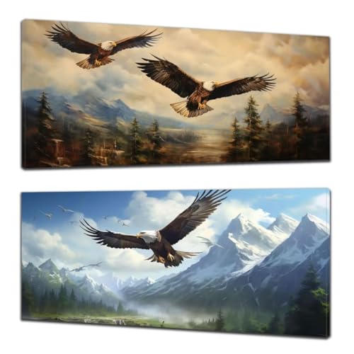 Broderie Diamant Kit Complet 5D Aigle de Haute Qualité 60x140cm
