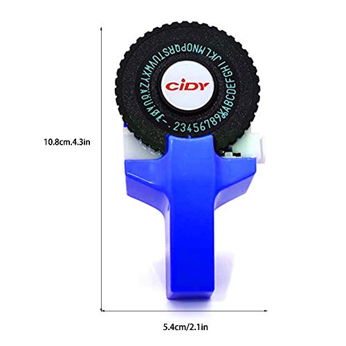 Lianai Mi-ni Criador de etiquetas manual portátil DIY Impressora de etiquetas de gravação em 3D Máqu