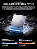MINIS FORUM 139D7 Gaming-Mini-PC Core i9-13900HX 32 GB DDR5 1 TB M.2-SSD – Ansicht 3
