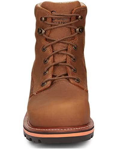 Chippewa Men's Thunderstruck Blonde 6" Lace-Up Waterproof Work Boot - Th10114