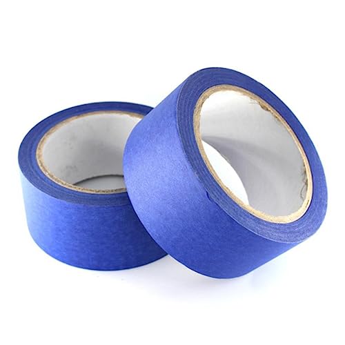 DOITOOL Ruban De Masquage Large Bleu 36 Mm x 30 m Pour Peintres Et Imprimantes 3d, Adhésif Polyvalent Facile à Retirer, Pour Peinture Intérieure Et Artisanat, Usage Professionnel Et Hobby