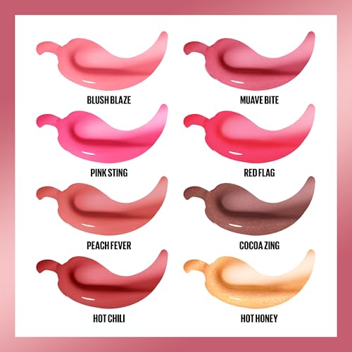 Image of Maybelline New York Lifter Plump, Plumping Lip Gloss, Red Flag | 30% Instantly Plumper Look