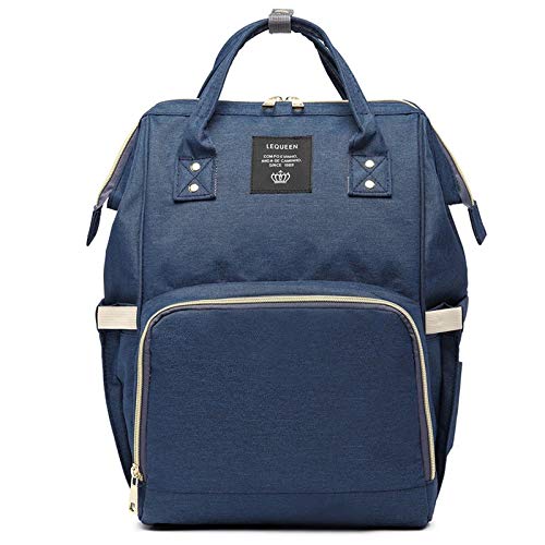 Bolsa Mochila Maternidade Azul Marinho