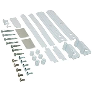 Spares2go schuifdeur bevestigingsset voor Parijs vrieskast