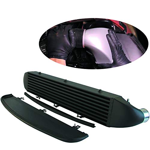 PKSABB High Performance Tuning Front Mount Intercooler for Ford Fiesta ST 2014-2017 (Black)