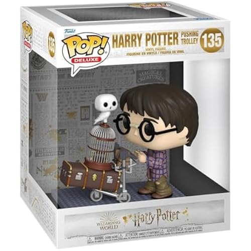 Funko POP! Deluxe: Harry Potter Anniversary - Harry Potter Pushing Trolley