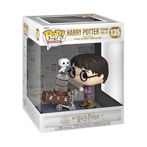 Funko Pop! Deluxe: HP Anniversary – Harry Potter Pushing Trolley – Figura de Vinilo Coleccionable – Idea de Regalo- Mercancia Oficial – Juguetes para Niños y Adultos – Movies Fans
