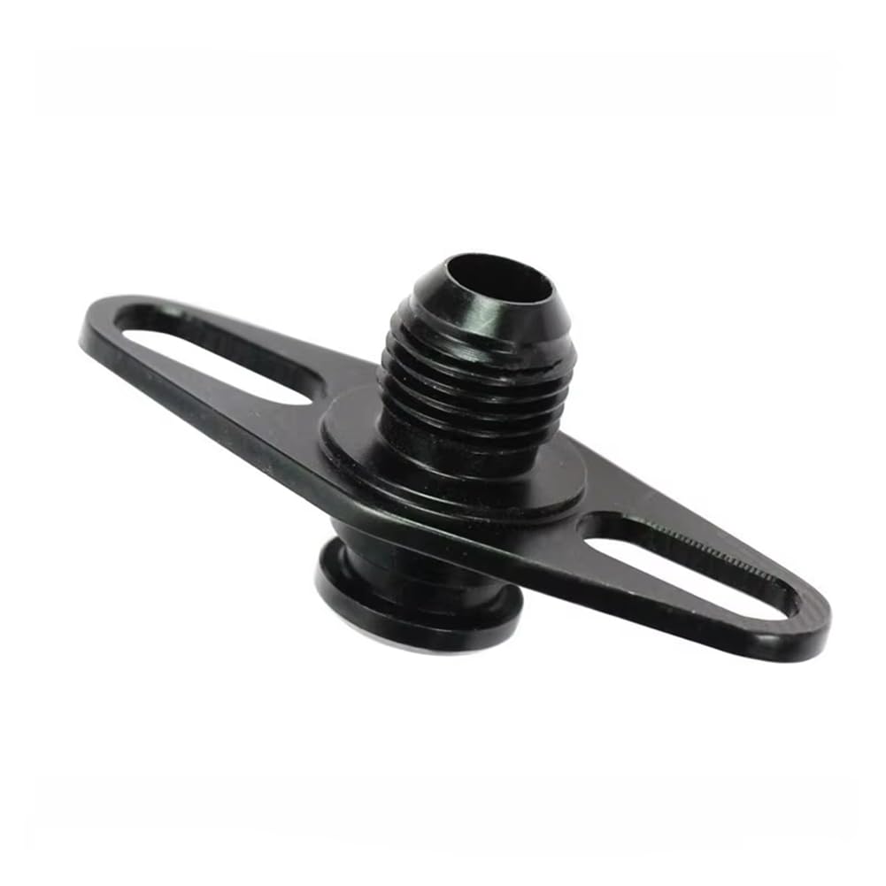 Osmond Régulateur de Pression de Carburant Réglable Universel avec Manomètre + Tuyau de Conduite de Carburant AN6 + Kit D'Extrémité de Raccords