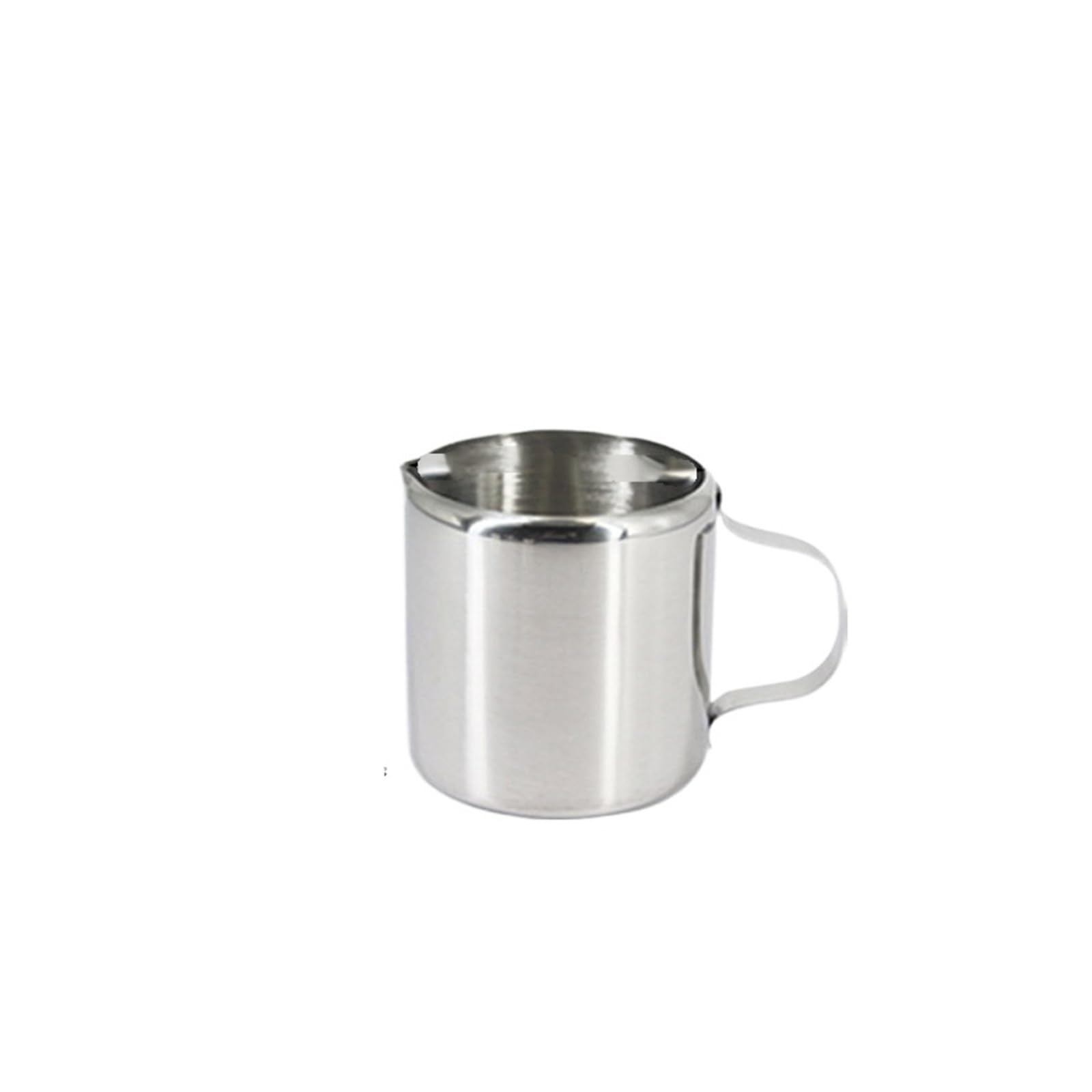 Jarra de leche de acero inoxidable duradera para café y crema
