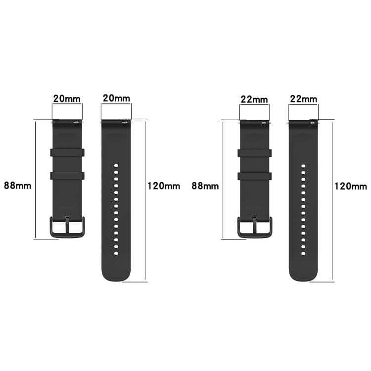 Image of CERLINK 19mm SmartWatch Strap with Stainless Steel Black Buckle for Fire-Bolt,Boat,Noise,Amazfit,Oxy,Pulse,Beat,Boat Storm & All 19mm Watches (Navy Blue)