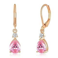 Pink CZ-Rose Gold Plated
