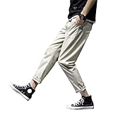 Yikesnt Männer Casual Gerade Hosen Jugend Mode Persönlichkeit Gym Jogger Lose Elastische Taille Sporthosen XXL