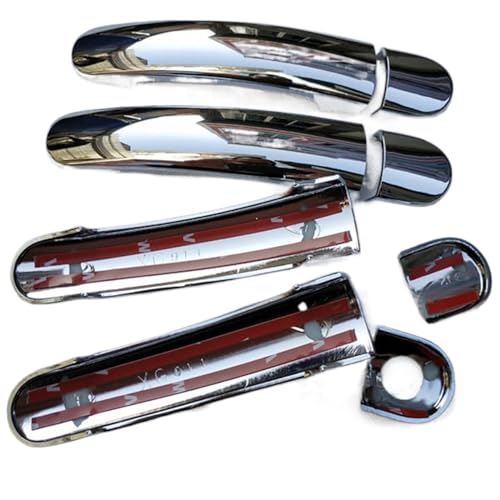 Rénover poignée de porte Seat Ibiza usée avec ce kit de garniture chrome pour modèles 2 portes - 2