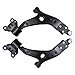 NewYall Front Lower Left and Right Control Arm with Ball Joint for Ford Focus 2012-2018, Transit Connect 2014-2023