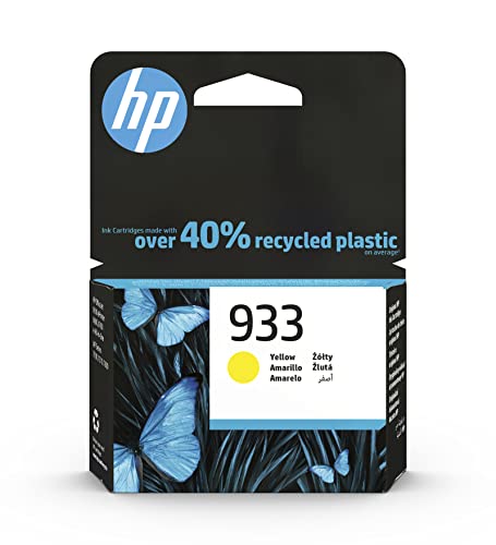 HP CN060AE 933 Original Ink Cartridge, Yellow, Single Pack