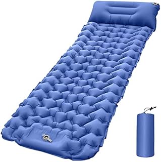 Self Inflating Camping Pad Sleeping Mat,Extra Thickness 3.9 Inch Waterproof Camping Air Mattress with Pillow for Backpacking Hiking Car Tent