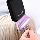 V Light Hair Extensions Kit, 18W UV Light for Hair Extensiont, V Light Hair Extension Machine, 405nm UV Glue Fast Curing Lamp, Portable UV Wig Extension Light