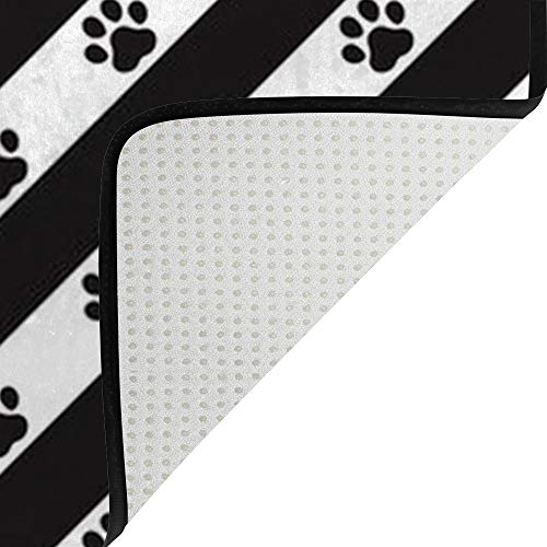 Tapis de sol Ruchen grand format : protégez vos parquets avec style et velours corail - 5