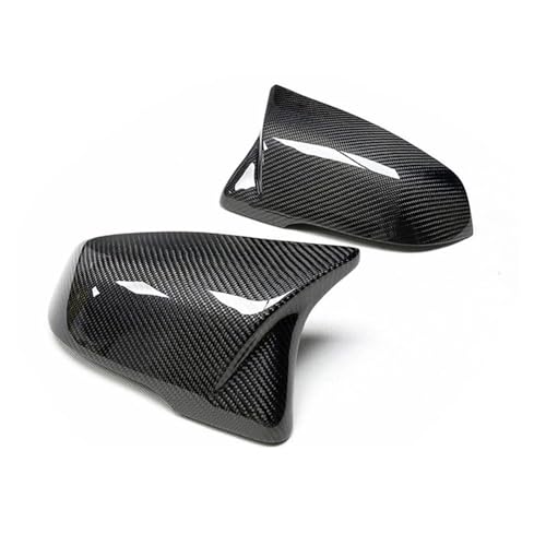 Coque de rétroviseur latéral look racing en carbone pour Toyota Supra A90