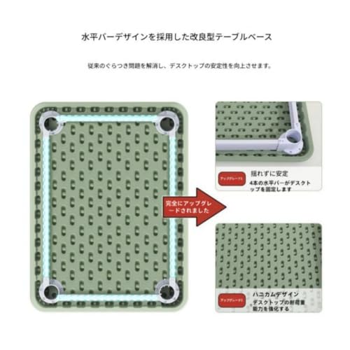 BACKOLU キッズテーブルチェアセット 高さ調節可能保育園・幼稚園用 子供用 勉強・お絵かき・食事用 (落書きだらけのテーブル（1台）,ダークブルー) [4]