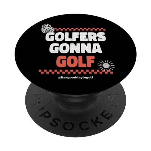 Golfers Gonna Golf Hashtag PopSockets PopGrip