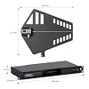 DOJBK 8 Channels Microphone Signal Amplifier, 4-in/8-out Digital Audio Processor, Covers 400-950MHz Frequency Range, USB, WiFi, and RS485/232, for Stage, Wedding #4