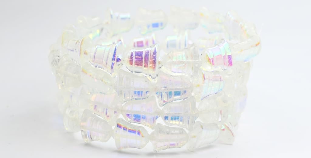 Outlet 10 Grams Pressed Beads, 5 x 6 mm, Purple Gray (Purple-Gray), Glass, Czech Republic (5 x 6 mm)