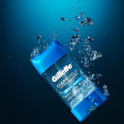 Gillette Clear + Dri-Tech Cool Wave Anti-Perspirant Deodorant (2) by Gillette - Image 7
