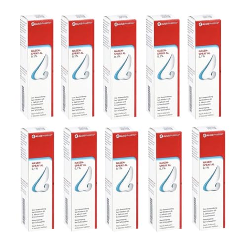 Nasenspray Al 0 1% - 10 x 10 ml inkl. Granatapfel Handseife von Apotheken-Express