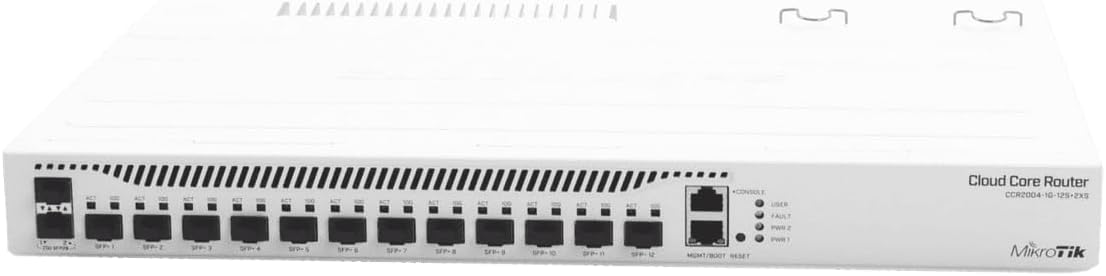 Mikrotik CCR2004-1G-12S+2XS Ethernet Router