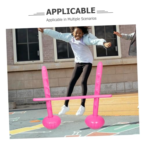 Unomor Inflatable High Jump Bar for Adults and Boys and Girls Fun Games for Parties