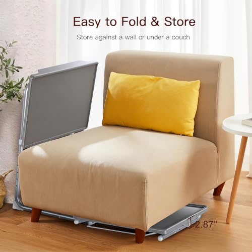 HUANUO Adjustable TV Tray with 6 Height & 3 Tilt, TV Tray Table, Gray by HUANUO - Image 5