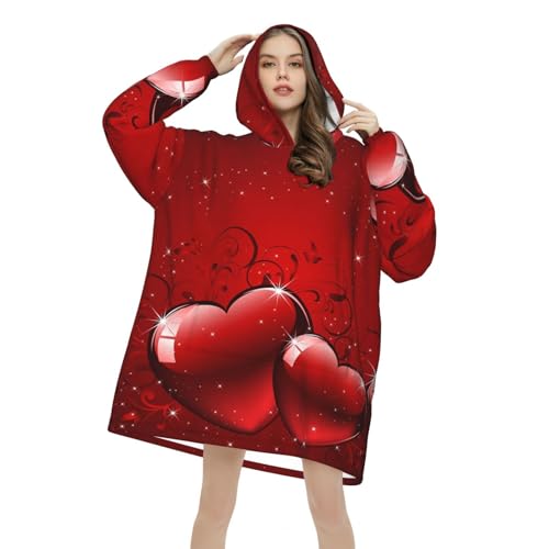 Couverture à capuche oversize : le cadeau de Saint-Valentin idéal