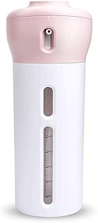 عبوات ملائمة للسفر وحاويات مستحضرات تجميل قابلة لاعادة التعبئة 4 في 1 بحجم ملائم للسفر مصنوعة من البلاستيك مضادة للتسرب للوشن ومستحضرات التجميل السائلة (متعددة الالوان) من رنا ستور