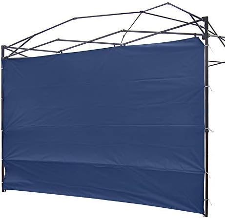 NINAT Canopy Sunwall 3M Sunshade Privacy Panel for Gazebos Tent Waterproof Sun Wall for Straight Leg Gazebos 1 Pack Sidewall Only (Canopy Frame Not Included) Beige Panel Wall