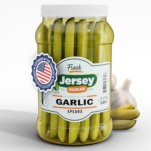 Jersey Pickles - Garlic Dill Spears Fresh (Gallon) - Fresh,