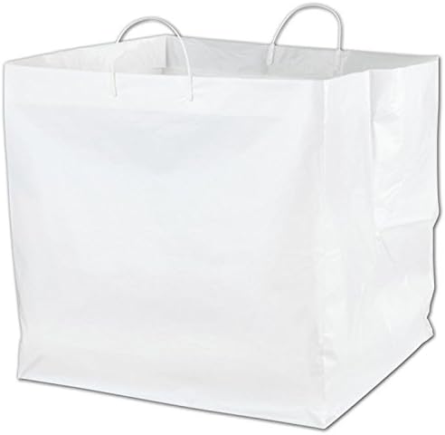 EGPChecks High Density Poly Catering Bags 12 x 10 x 14