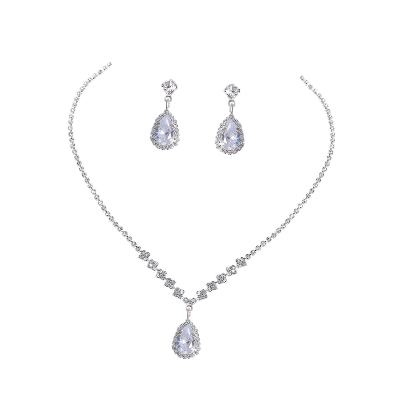Ensemble de bijoux pour le cou avec pendentif assorti à offrir pour elle - 8