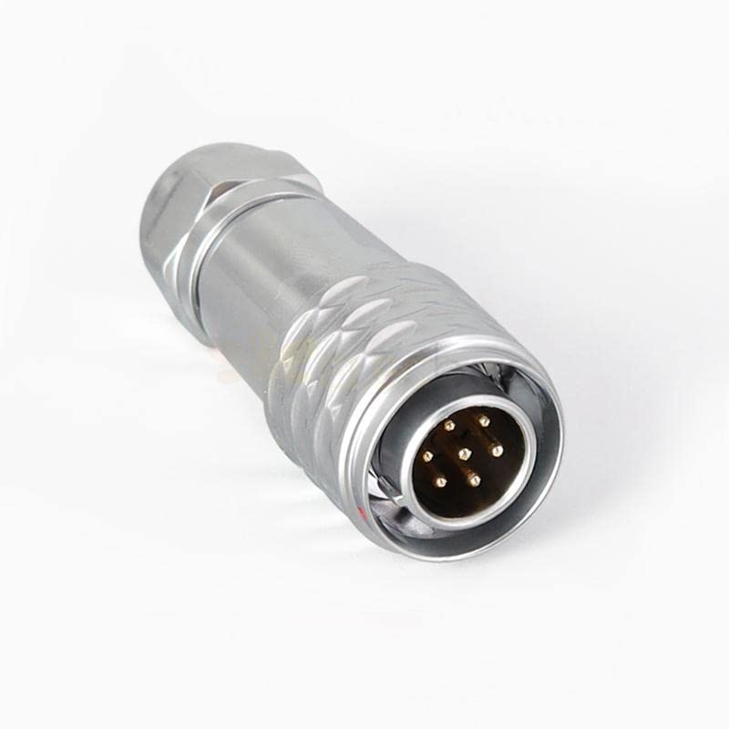 SF12 7 Pin Plug+Socket Back Mount Quick Push-Pull Metal Waterproof Aviation Circular Industrial