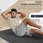 Gorilla Mats Premium Large Exercise Mat – 6x4', 7x4', x7x5', 8x4', 10x4' (1/4" Thick) Ultra Durable, Non-Slip, Workout Mat for Instant Home Gym Flooring – Great on Any Floor – Use With or Without Shoes - Image 2