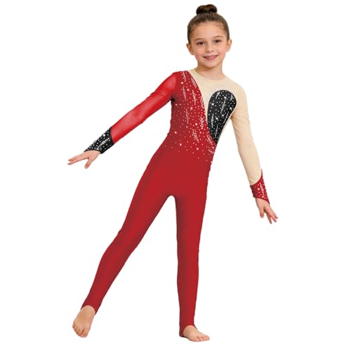 Combinaison taille complète filles maillot danse et leotard