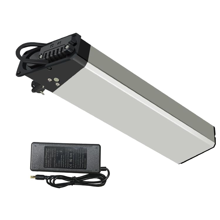 Ebike Battery 48V 52V 15AH 17.5AH for Engwe Pro 2/EP-2 Pro/Engine X/Mate x/BURCHDA R5 Pro/Bezior XF200/MATE/Jasion Lithium-ion Folding Bike Replacement Battery Packs (48V 13Ah)