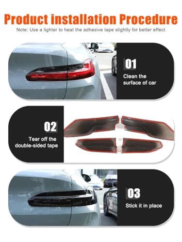 Capots feux arrière BMW X4 G02 accessoire auto 2019-2024 - 7