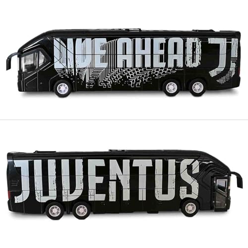 Mondo Motors - Pullman Juventus F.C. Model zabawki - magistrala z tyłu sprzęgła - Kolor biały czarny - 51212