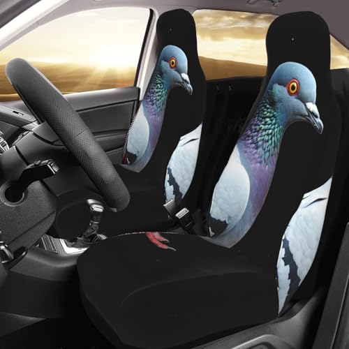 Housses de siège avant universelles Pigeon pour voiture et SUV - Lot de 2