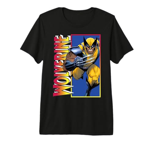 T-shirt Wolverine Marvel idéal pour vos sorties geek ou conventions X-Men pop culture