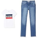 levi's lvg sportswear logo tee and 711 skinny jean