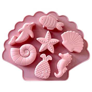 Chocolate Silicon Mould - Sea Animal [Silicone Chocolate Mould |Cake Decoration | BPA Free| Jelly/Pudding Mould for Decorating| DIY Baking Accessories]