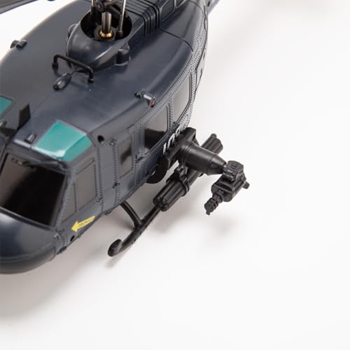 Kaoliscious RC Helicopters for Adults, C032 1/48 Scale UH-1 Huey 2.4G 6CH Flybarless Remote Control 3D Stunt Helicopter Model with Smart Positioning & Altitude Hold, Military RC Aircraft Outdoor - Image 3