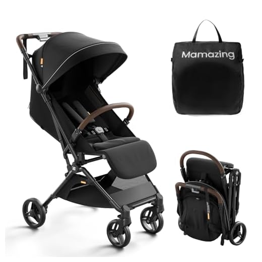 MAMAZING Lightweight Carbon Fiber Travel Stroller